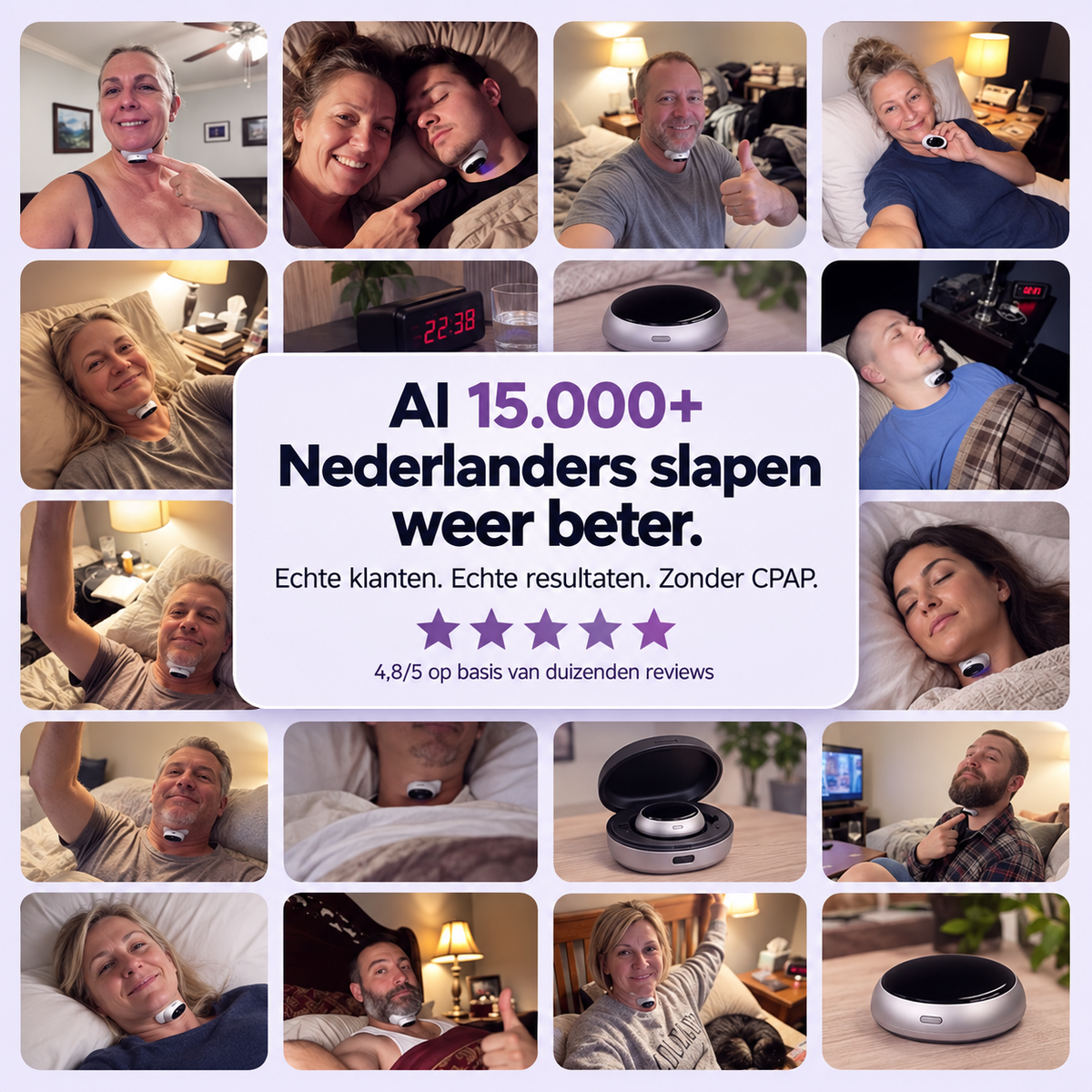 Serenight PRO - Verhelpt Snurken & Slaapapneu in 7 dagen